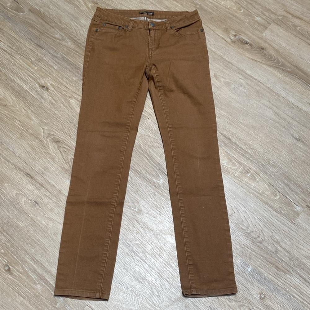 Prana brown slim fit jeans size 6
